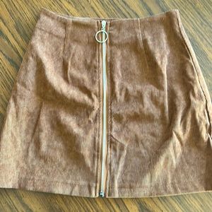 Brown skirt